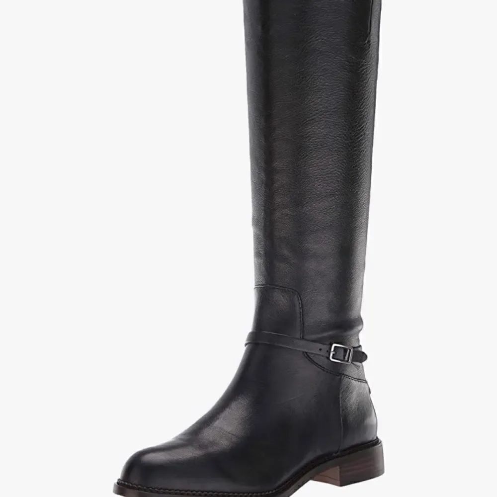NWOT  BLACK Franco Sarto Women's Haylie Knee High Boot SIZE 6